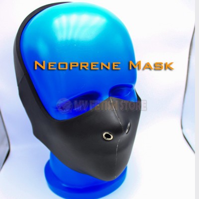 (FMJ010)Neoprene Mercenary Muzzle Mask Fetish Wear